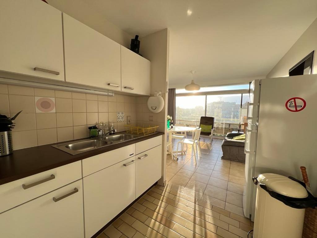 Appartement Residentie Astrid Met Private Parking Bredene Eksteriør bilde